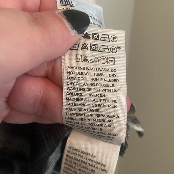 Nwt Levi’s HARRISON RAGLAN PLAID SHIRT (PLUS SIZE) 3xl - Picture 10 of 14